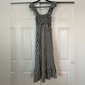 M Max Studio Checkered Dress